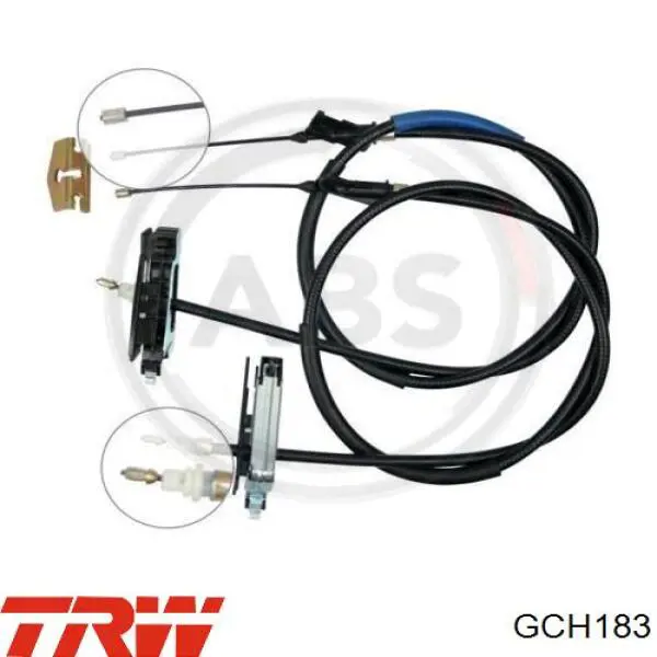 GCH183 TRW cable de freno de mano trasero derecho/izquierdo