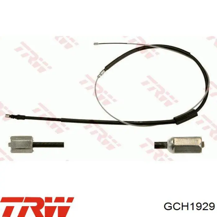 Cable de freno de mano trasero derecho/izquierdo 1000830 Ford