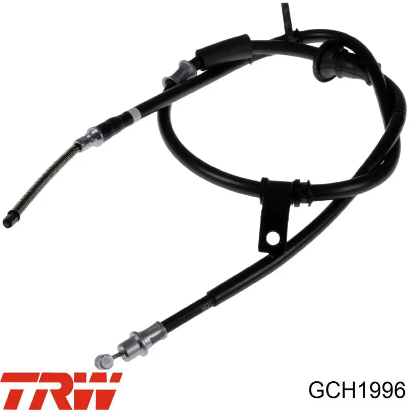 GCH1996 TRW cable de freno de mano trasero izquierdo