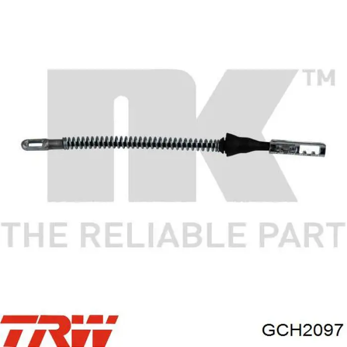 Comprar GCH2097 TRW Cable de freno de mano trasero derecho/izquierdo