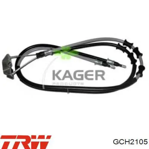 Cable de freno de mano trasero derecho/izquierdo TRW GCH2105