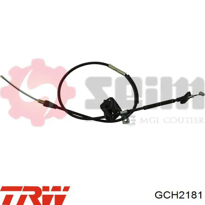 54410A60A60 Suzuki cable de freno de mano trasero derecho