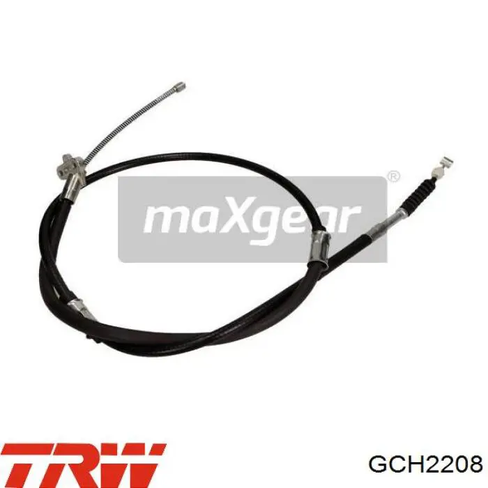 GCH2208 TRW cable de freno de mano trasero derecho