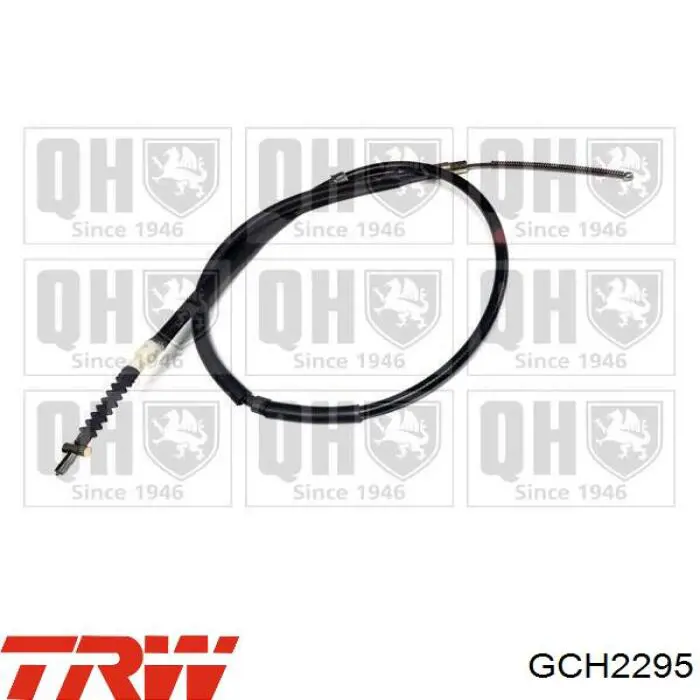 GCH2295 TRW cable de freno de mano trasero derecho/izquierdo