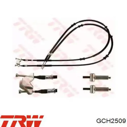 Cable de freno de mano trasero derecho/izquierdo 404018 Beca Cables