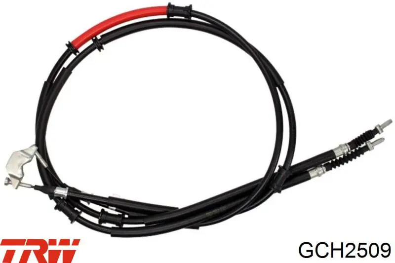 GCH2509 TRW cable de freno de mano trasero derecho/izquierdo