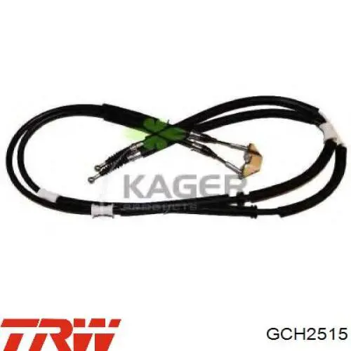 Cable de freno de mano trasero derecho/izquierdo TRW GCH2515 precio, desde 40,61 EUR