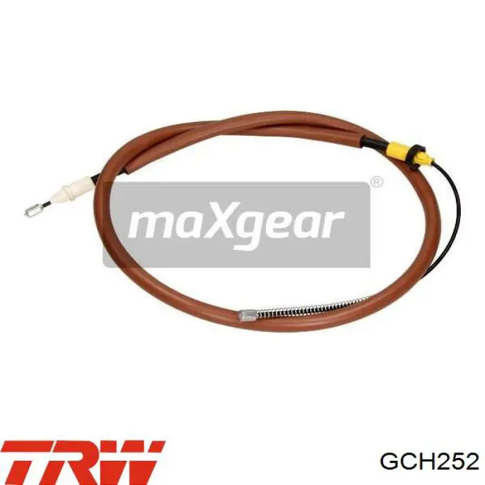GCH252 TRW cable de freno de mano trasero izquierdo