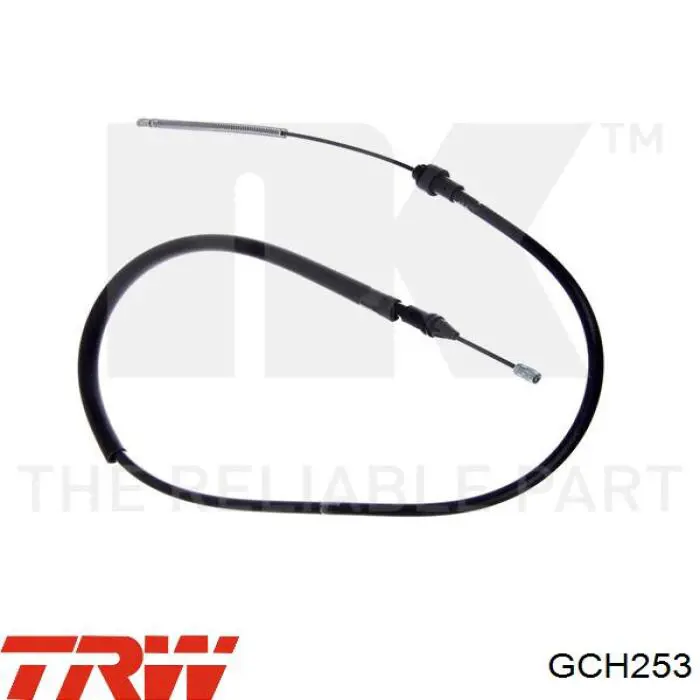 GCH253 TRW cable de freno de mano trasero derecho