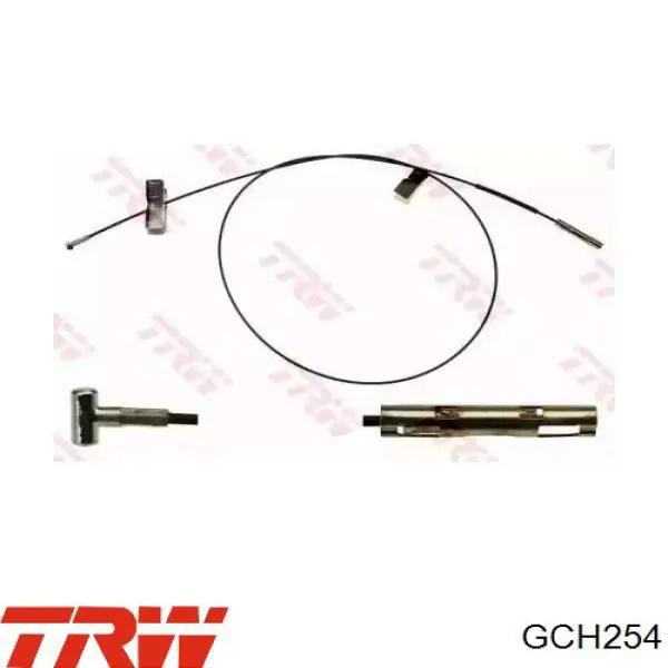 Cable intermedio de freno de mano SPJ 907983