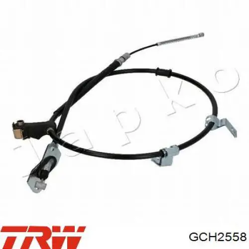 GCH2558 TRW cable de freno de mano trasero derecho