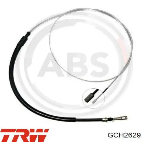 GCH2629 TRW cable de freno de mano trasero derecho/izquierdo