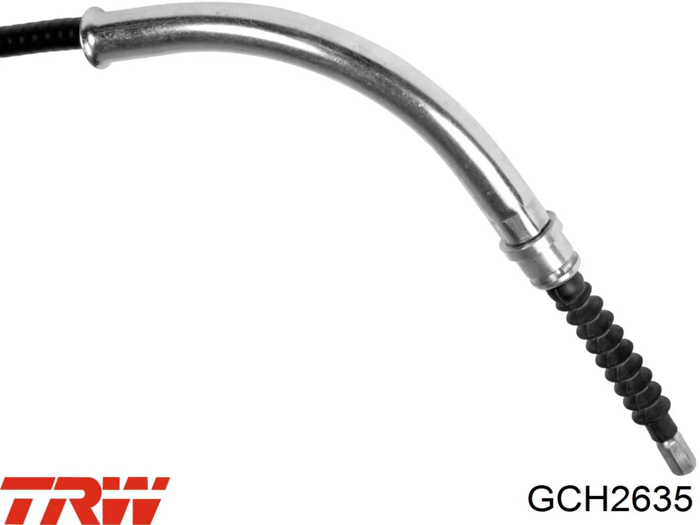 GCH2635 TRW cable de freno de mano trasero izquierdo