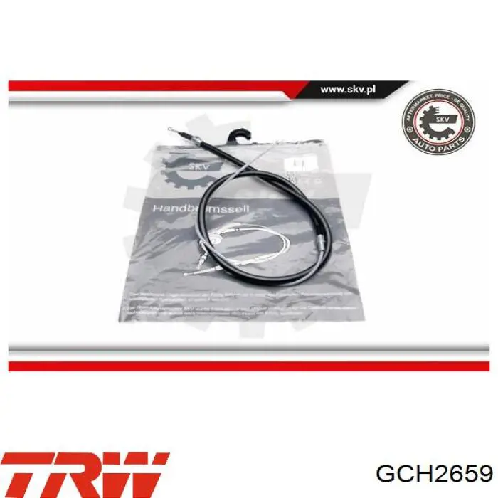 Cable de freno de mano trasero derecho/izquierdo GCH2659 TRW