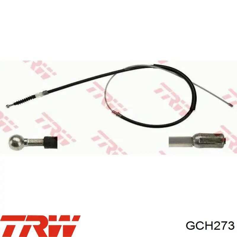 Comprar GCH273 TRW Cable de freno de mano trasero derecho/izquierdo