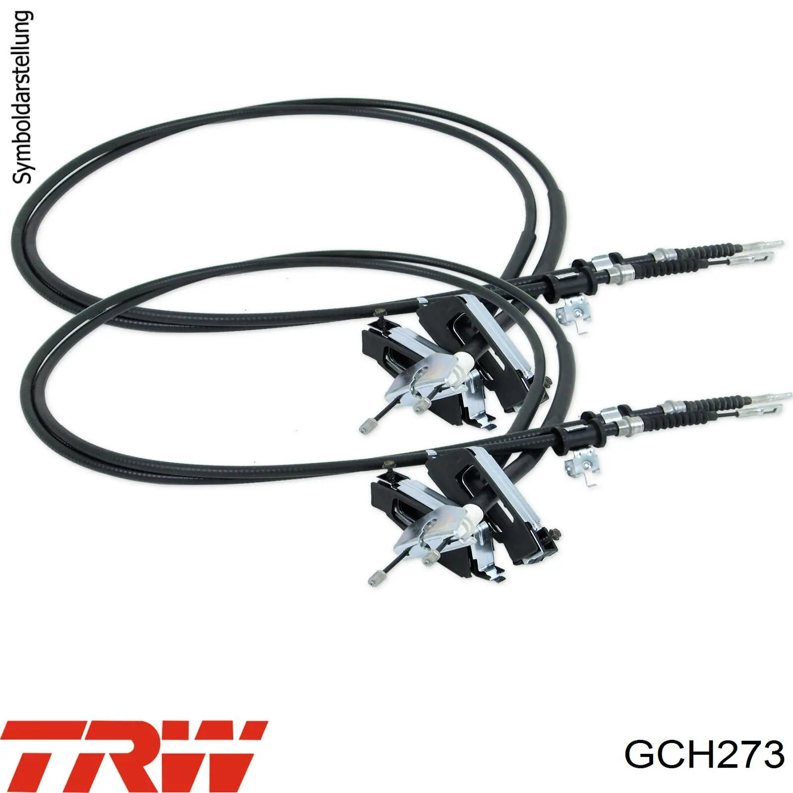 Cable de freno de mano trasero derecho/izquierdo TRW GCH273