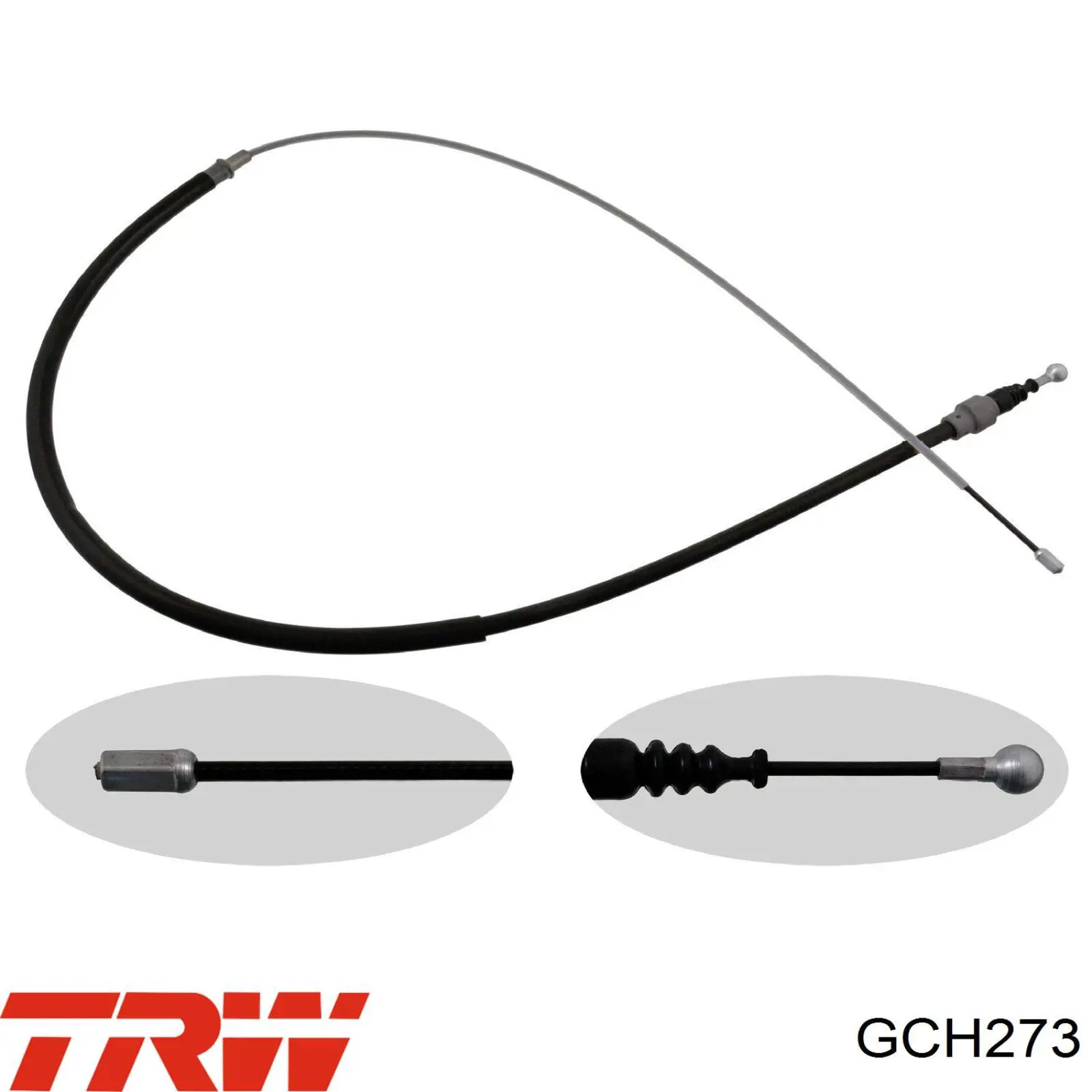 GCH273 TRW cable de freno de mano trasero derecho/izquierdo