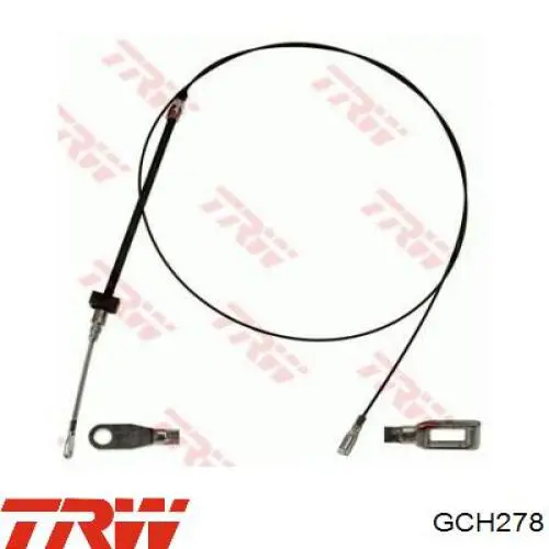 RM4303 Goodrem cable de freno de mano delantero