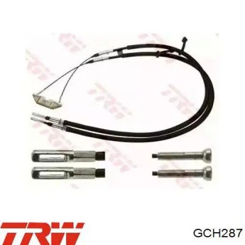 GCH287 TRW cable de freno de mano trasero derecho/izquierdo