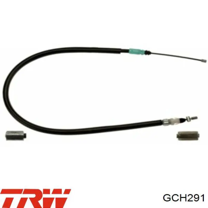 Cable de freno de mano trasero derecho/izquierdo 4B0609721H VAG