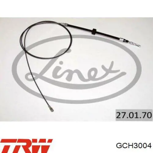 Comprar 2D0609701B VAG Cable de freno de estacionamiento delantero