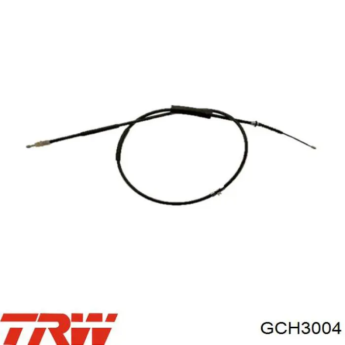 Cable de freno de estacionamiento delantero 2D0609701B VAG