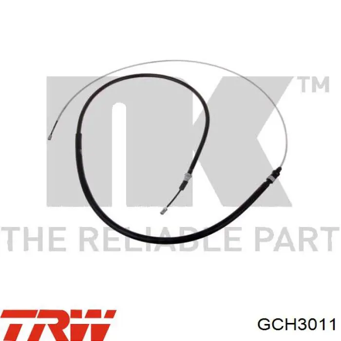 GCH3011 TRW cable de freno de mano trasero derecho/izquierdo