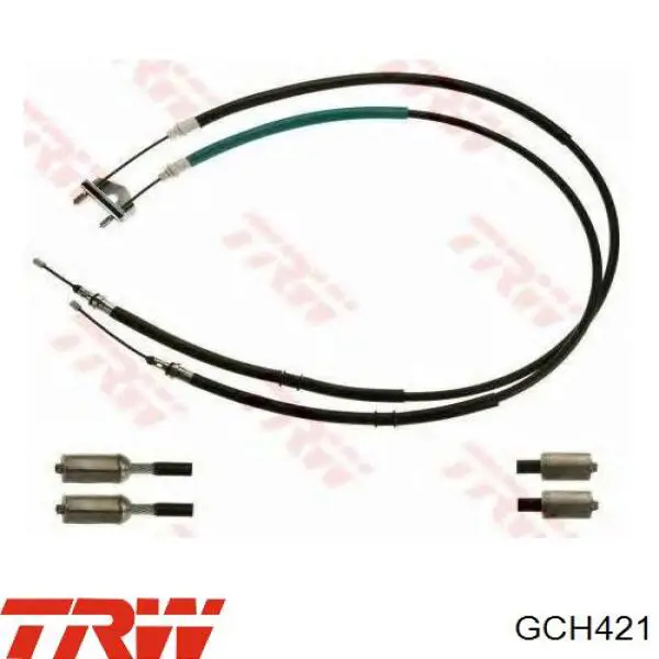 GCH421 TRW cable de freno de mano intermedio