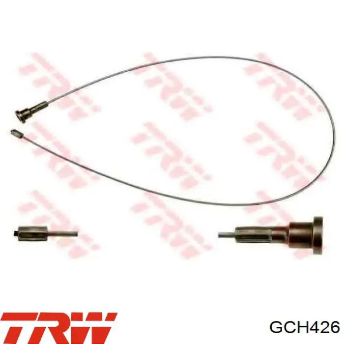 522081 Opel cable de freno de mano trasero derecho/izquierdo