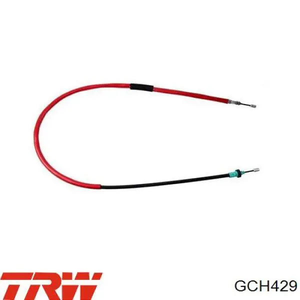 GCH429 TRW cable de freno de mano trasero izquierdo