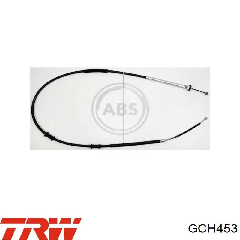 FHB434516 Ferodo cable de freno de mano trasero derecho