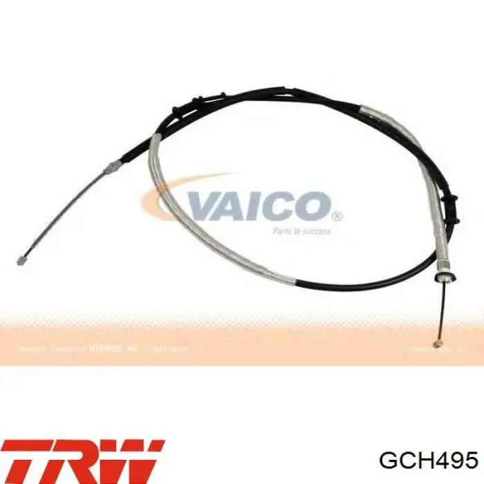 GCH495 TRW cable de freno de mano trasero derecho