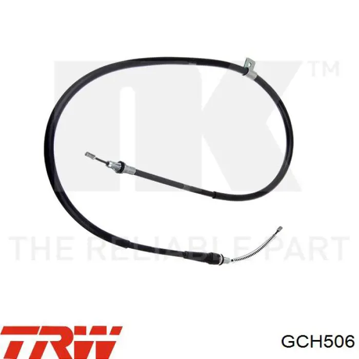GCH506 TRW cable de freno de mano trasero derecho