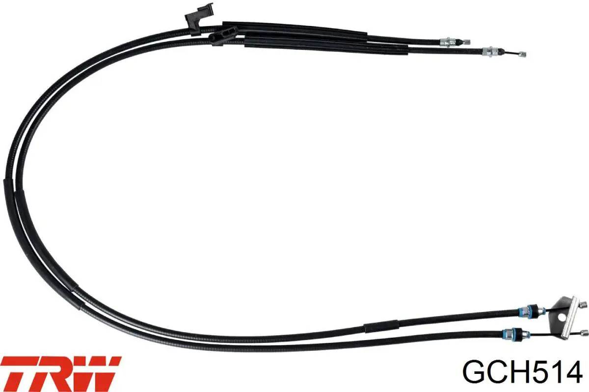 Cable de freno de mano trasero derecho/izquierdo para Volvo C30 (M)