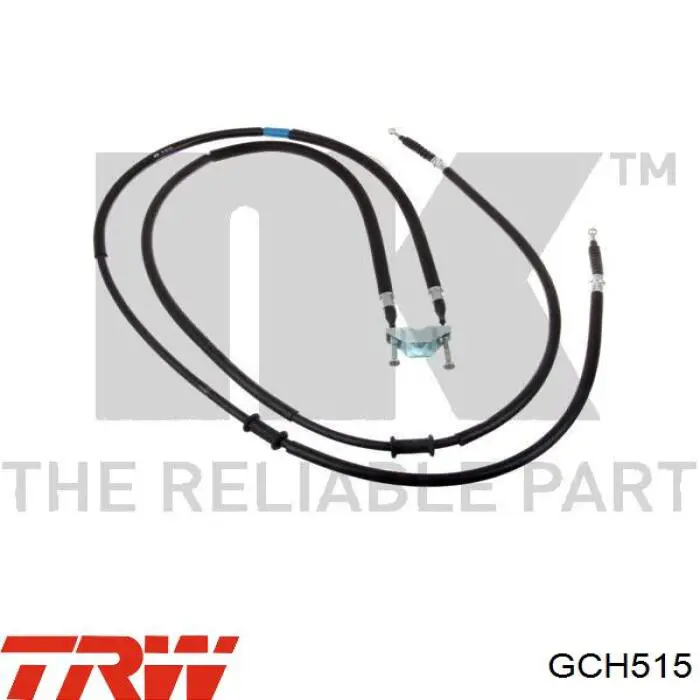 Cable de freno de mano trasero derecho/izquierdo Beca Cables 2001225