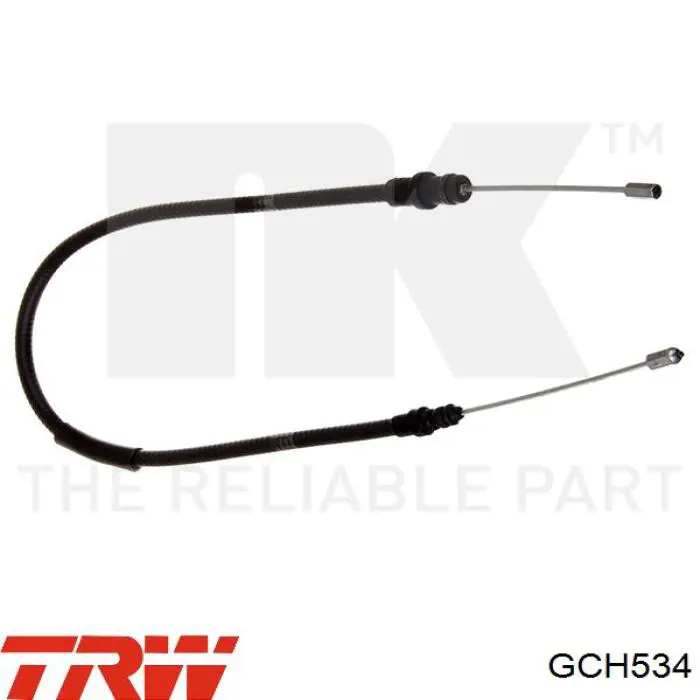 Cable de freno de mano delantero para Citroen Jumpy (U6U)