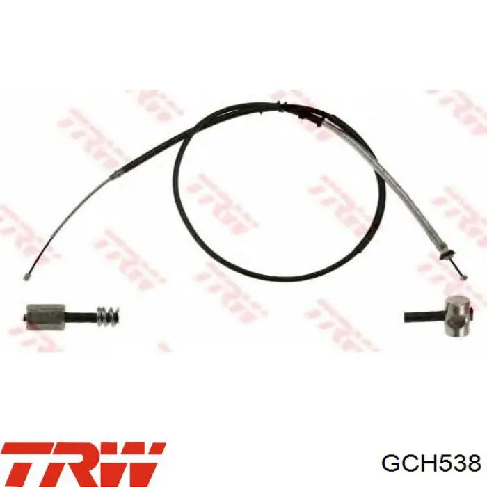 GCH538 TRW cable de freno de mano trasero izquierdo