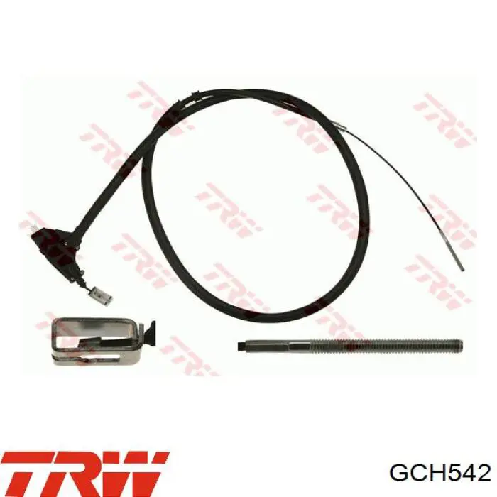 GCH542 TRW cable de freno de mano delantero