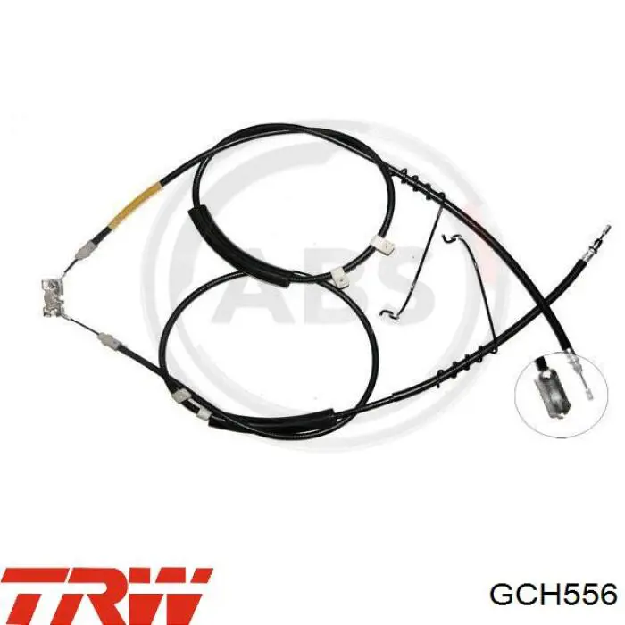 GCH556 TRW cable de freno de mano trasero derecho/izquierdo