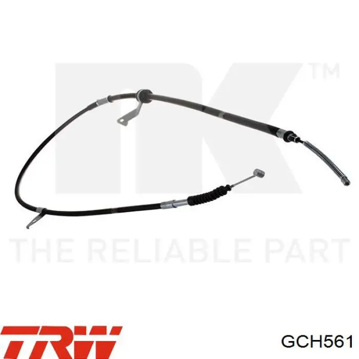 GCH561 TRW cable de freno de mano trasero izquierdo