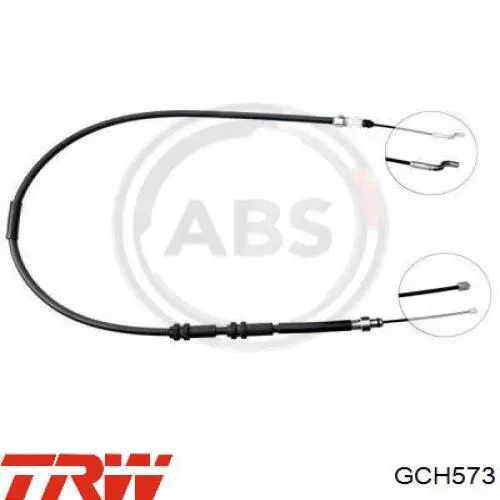 GCH573 TRW cable de freno de mano trasero derecho/izquierdo