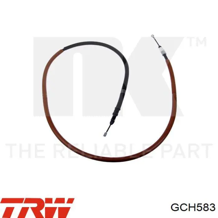 219005 Solgy cable de freno de mano trasero derecho/izquierdo