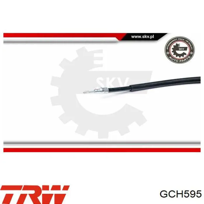 Comprar 1348980080 Fiat/Alfa/Lancia Cable de freno de mano trasero derecho/izquierdo