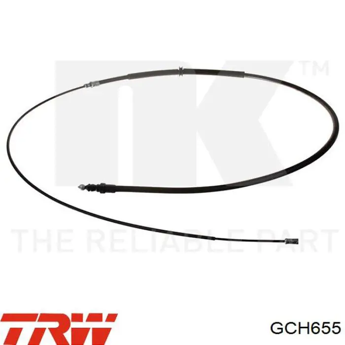 GCH655 TRW cable de freno de mano trasero derecho/izquierdo
