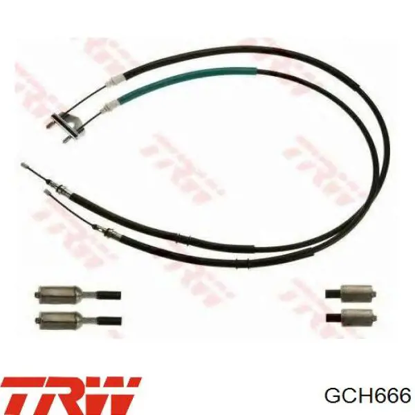 Comprar BC0316 Japan Parts Cable de freno de mano trasero derecho/izquierdo