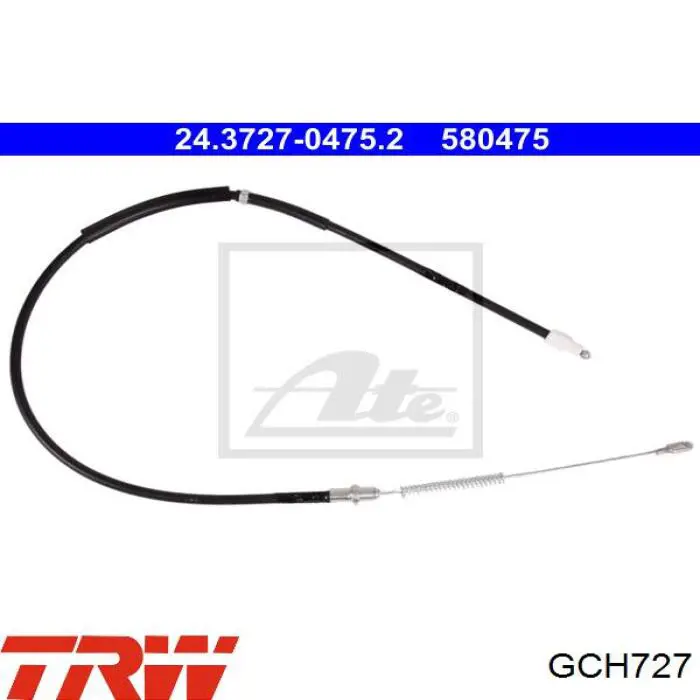 911353 SPJ Cable de freno de mano trasero derecho/izquierdo