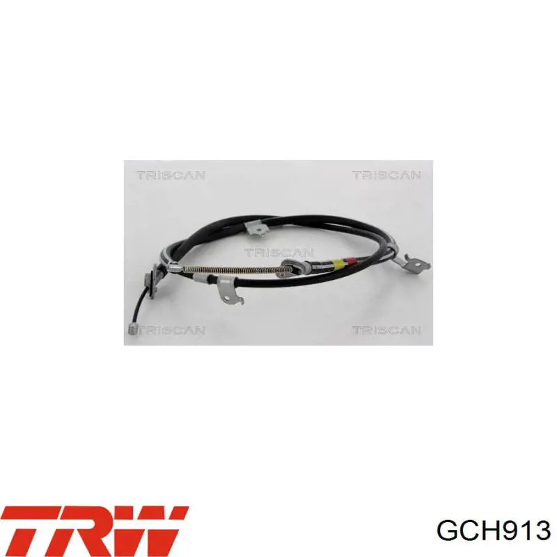 GCH913 TRW cable de freno de mano trasero derecho