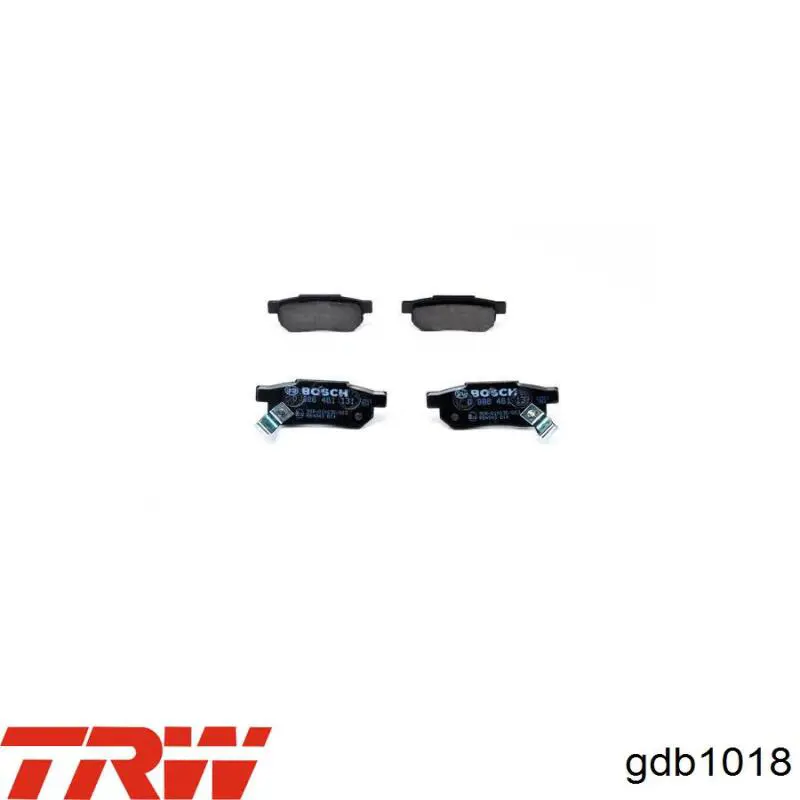 Pastillas de freno traseras Nissan Terrano 1 WD21