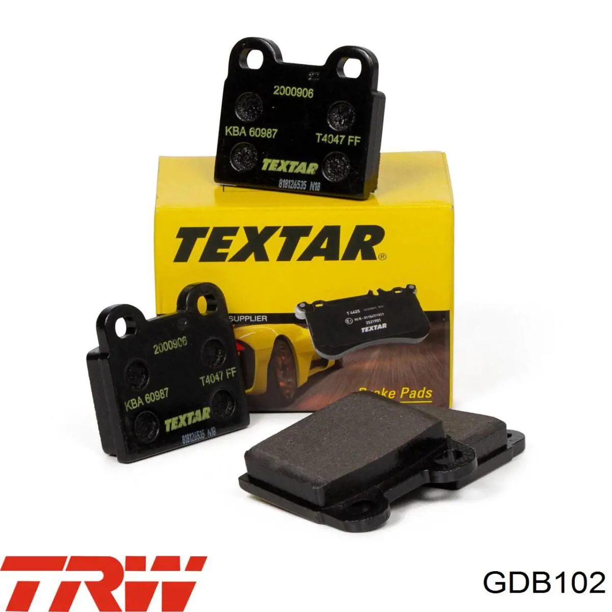 Pastillas traseras General Motors 9195058