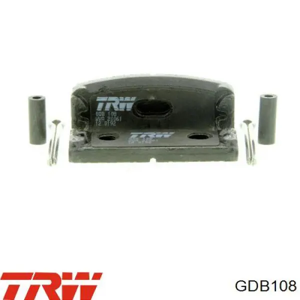 Comprar GDB108 TRW Pastillas delanteras de freno